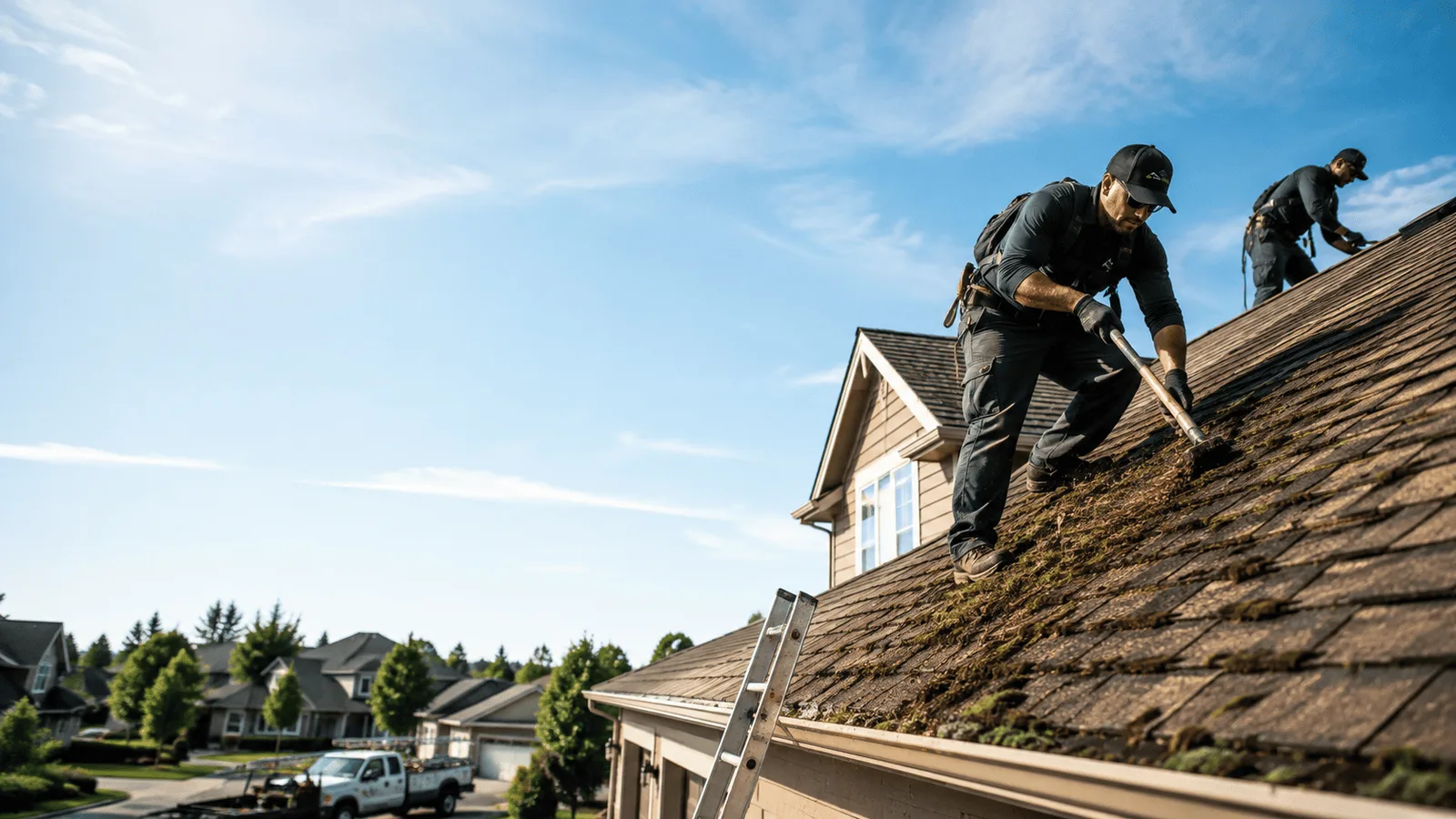 Roof Moss Removal in Colmar, PA near me